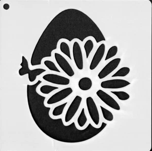 Schablonen Basteln Textilien Schablone Wand Ostern Osterei Hasen EI Huhn 4043 - Bild 1 von 1