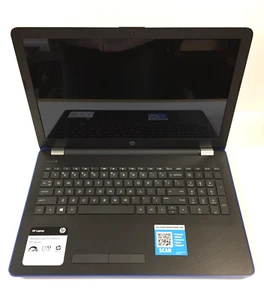 HP 15-bw098cl Business Laptop 15.6" Touchscreen/AMD A9-9420/8GB/2TB HDD/W10 Blue - Picture 1 of 8