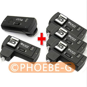 RF-16NE Wireless Flash Trigger for CANON w/ 4 Receivers - Picture 1 of 1