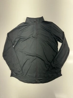 Женский пуловер Augusta Sportswear Цвет черный Молния 1/4 Размер Large - Изображение 1 из 4