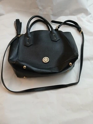 monedero anne klein usado color negro pequeño scrapin Foto 1 de 4