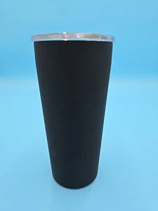 Mainstays 20 Unzen Doppelwand Vakuumversiegelt Edelstahl Becher Schwarz, NEU - Bild 1 von 4
