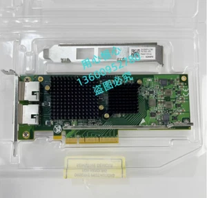 Dell silicom PE310G2M3-T 10G dual electrical port ten Gigabit network card 2H4YV - Afbeelding 1 van 3