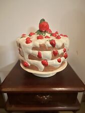 Strawberry Shortcake vintage cake stand
