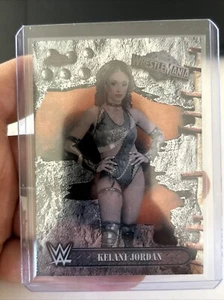 2025 Topps Chrome WWE Cactus Jack Wrestlemania KELANI JORDAN Base Card - Picture 1 of 1
