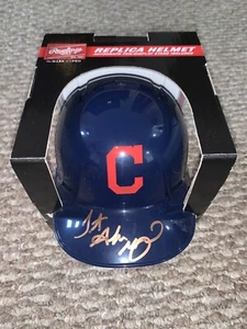 Minicasco Triston McKenzie Cleveland Guardians autografiado firmado Rawlings - Imagen 1 de 1