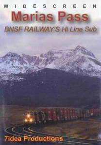 Marias Pass BNSF Railway's Hi Line Sub 7idea Whitefish to SP 4449 Rockies Idaho - Picture 1 of 3