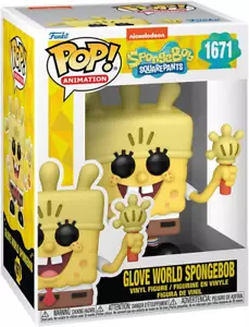 Funko Pop! Animación: Bob Esponja Pantalones Cuadrados 25º - Guante Mundo Bob Esponja Figura - Imagen 1 de 3