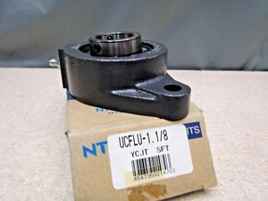 NTN UCFLU-1-1/8 1-1/8" 2 Bolt Flanged Bearing UCFL-1.1/8 - Picture 1 of 3