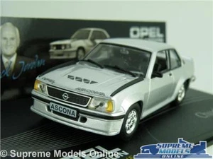 OPEL ASCONA B 400 MODEL CAR 1:43 SCALE SILVER IXO COLLECTION CHUCK JORDAN K8 - Picture 1 of 5