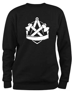 Sweatshirt Styletex23 Para Hombre Con Logo De La Zunft De Carpintería - Bild 1 von 6