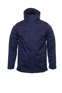 Lacoste Mens Water Repellent Insulated Parka Jacket (48 1XG 1X Big 1XB, Purple) - Picture 1 of 5