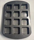 Wilton Baking Company Tin Mold Pan Square Brownie Cupcakes Mufffins Egg Quiche