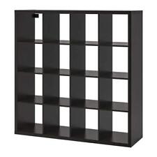 Ikea ' New KALLAX Shelf Unit, Black-Brown (Black, 57 7/8x57 7/8")
