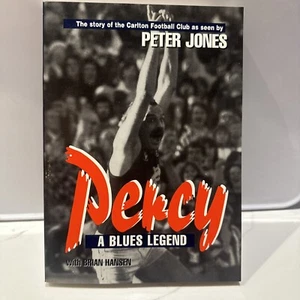 Percy: A Blues Legend (Carlton Football Club) Peter Jones, Brian Hansen 1995 - Picture 1 of 6