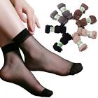 10 Pair Fashion Girl Summer Ultra Thin Silk Short Stockings Low Cut Ankle Socks