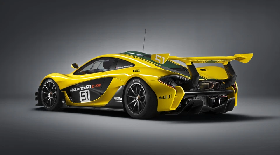 MCLAREN P1 GTR RACE CAR POSTER PRINT STYLE B 20x36 HI RES 9MIL PAPER
