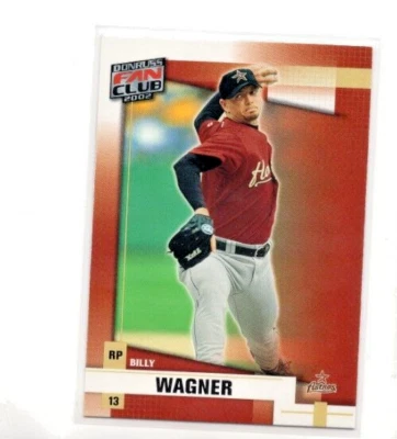 2002 Donruss Fan Club   #138 - Billy Wagner - Houston Astros - Image 1 of 2