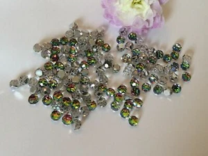 Swarovski #4861 Fire ball multi faceted VITRAIL Medium Pack 12 CRAFT OPTIONS - Picture 1 of 7