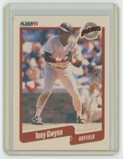 1990 Fleer Tony Gwynn . San Diego Padres #157