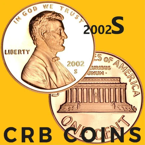 2002-S Proof "Lincoln Memorial Cent" - Penny - (UNC) KM#201a -LP02S Cover