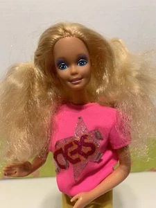 Barbie And The Rockers Barbie Doll 80s Vintage Mattel Retro - Picture 1 of 11