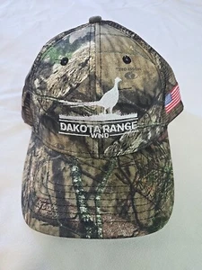 Dakota Range Wind Mossy Oak American Flag Truckers Snapback Hat Cap OSFM NWT - Picture 1 of 10