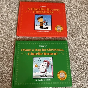 A Charlie Brown Christmas Collector's Edition HC Book Charles Schulz + Bonus Dog - Picture 1 of 2
