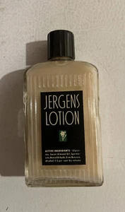 Vintage 1950s (1) Jergens Lotion Glass Bottle 2.25oz Art Deco Skin Care - Picture 1 of 8