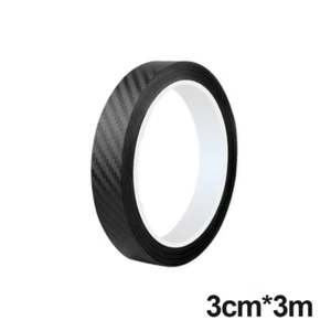 Kohlefaser Aufkleber Auto Tür Folie Auto Seitenspiegel Anti Kratzer Band Wasserdicht - Bild 1 von 15