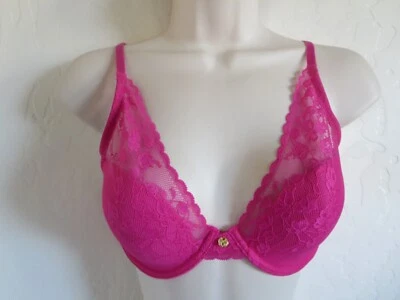 NATORI 32D #721191 CONVERTIBLE CONTOUR UNDERWIRE BRA, BRIGHT BLUSH, NWT $76 - Image 1 of 4