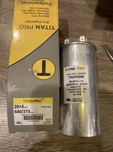 Titan Pro TRCFD205 Dual Run Motor Capacitor, 20+5 Mfd. 440/370 - Picture 1 of 4