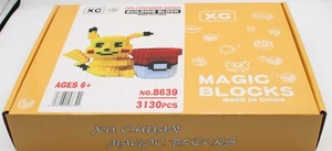Pokemon Pikachu Xu Chuan Magic Blocks Building 3130 Pieces - Picture 1 of 5