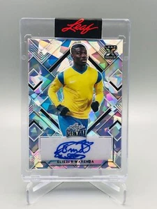 2022 Leaf Metal Soccer Auto Silver Crystals Eliezer Mayenda XRC Sochaux 24/30 - Picture 1 of 2
