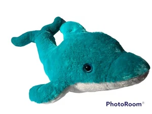 Peluche Ballena Azul Turquesa Peluche Fiesta Con Ojos Brillantes A57423 Promo - Imagen 1 de 8