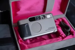 Contax T2 Analógico 35mm Point and Shoot Vintage Retro Box Set contax t2 - Imagen 1 de 18