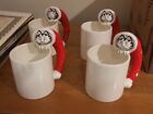 Kliban cat christmas cups