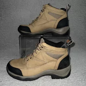 Ariat Terrain Boots Women's Size 7B Taupe Hiking Riding Work 10004132 (70024) - Picture 1 of 10