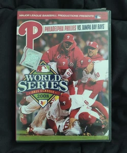 MLB World Series 2008 Philadelphia Phillies vs. Tampa Bay Rays DVD - Picture 1 of 3