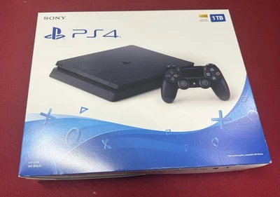 Consola Sony PlayStation 4 PS4 Slim 1 TB - Negro Jet CUH-2215B Foto 1 de 4