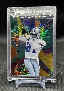 1996 PLAYOFF ILLUSIONS SPECTRALUSION DOMINION- DEION SANDERS (1 IN 23,040 PACKS) - Picture 1 of 6