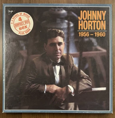 Johnny Horton - 1956-1960 - Bear Family CD caixa conjunto e livro - Imagem 1 de 4