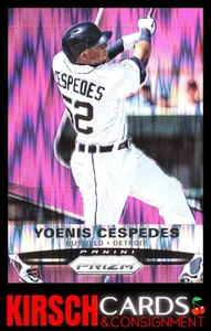 Yoenis Cespedes 2015 Panini Prizm #151 Purple Flash Prizms #/99 Detroit Tigers - Foto 1 di 2
