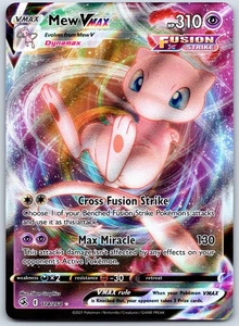 Mew VMAX 114/264 Swsh08: Fusion Strike - Ultra Rare Full Art NM Holo - Picture 1 of 2