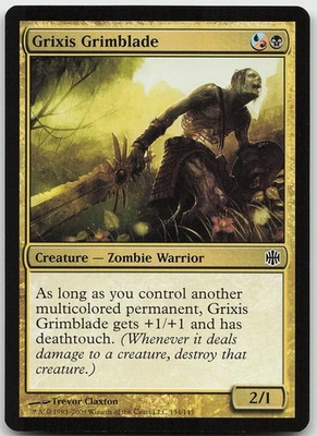 Grixis Grimblade 134 Common Alara Reborn NM MTG - Image 1 of 2