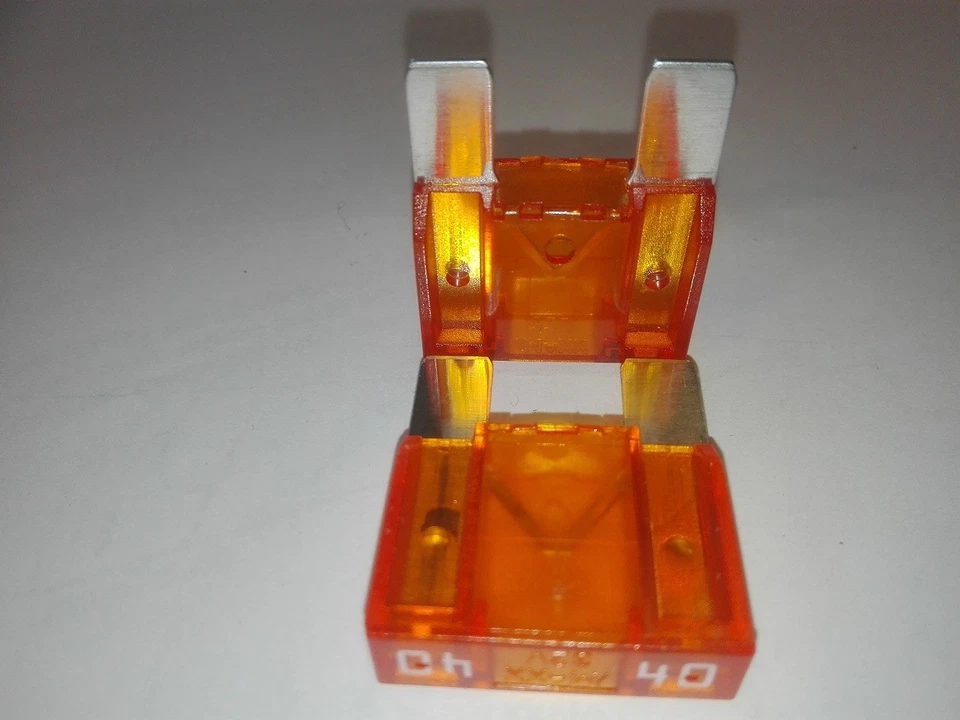 5 x Flachstecksicherung MAXI - Sicherung 40A / 32V / orange - Bild 1 von 1