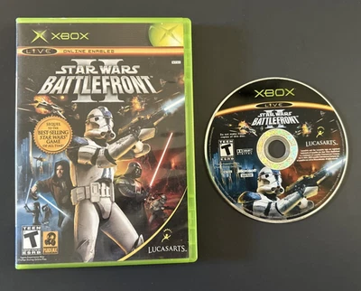 Star Wars: Battlefront II 2 Microsoft OG Xbox NO MANUAL-TESTED - FAST FREE SHIP - Image 1 of 4