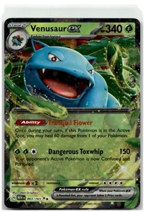 SV: Scarlet & Violet 151 #003/165 Venusaur ex A00064 - Picture 1 of 2