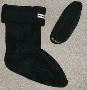 Hunter Women’s Short Boot Socks Black Size Large - Picture 1 of 4