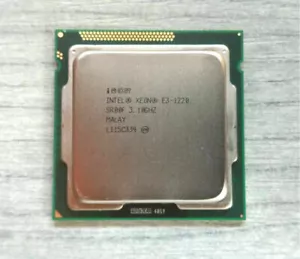 Intel Xeon E3-1220 3.10 GHz SR00F 4 Cores 4 Threads 80 W CPU Processor - Picture 1 of 5